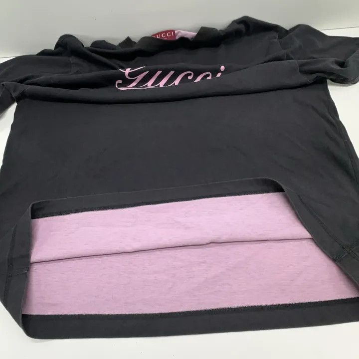 Gucci Gucci Gucci Black Logo Short Sleeve T-Shirt -2506 Size US XL / EU 56 / 4 - 3 Thumbnail