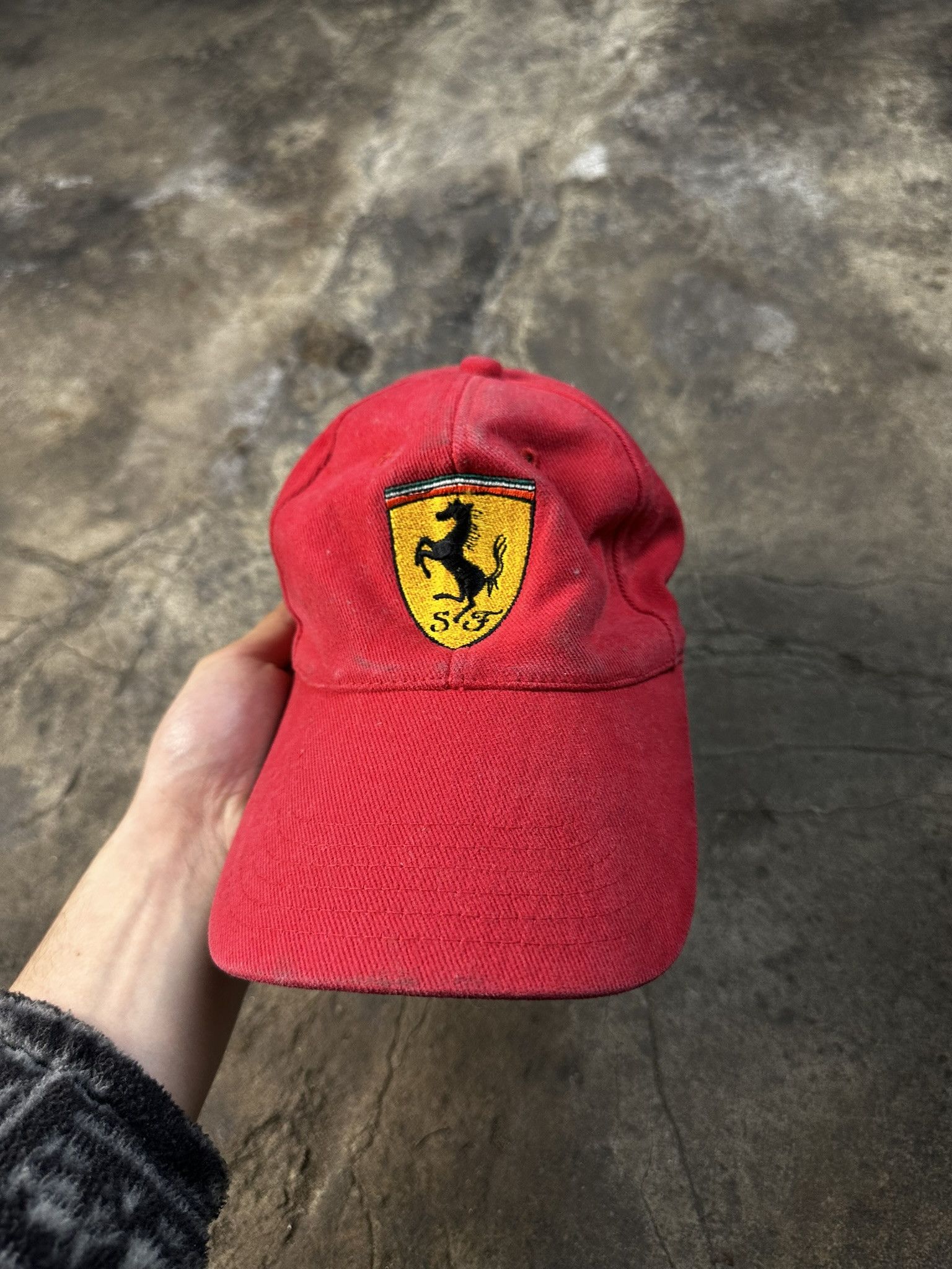 Ferrari Vintage Y2k Ferrari Racing Cap Size ONE SIZE - 2 Thumbnail