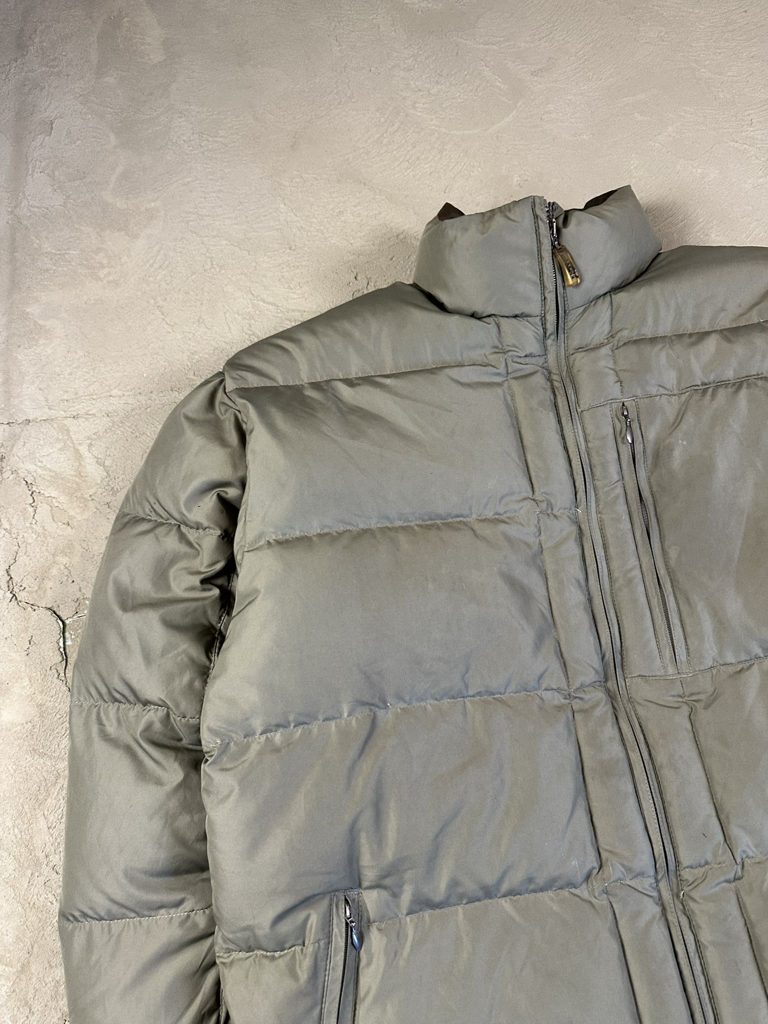 Nike 00s Khaki Nike Down Puffer Boxy Vintage Jacket Size US XL / EU 56 / 4 - 6 Thumbnail