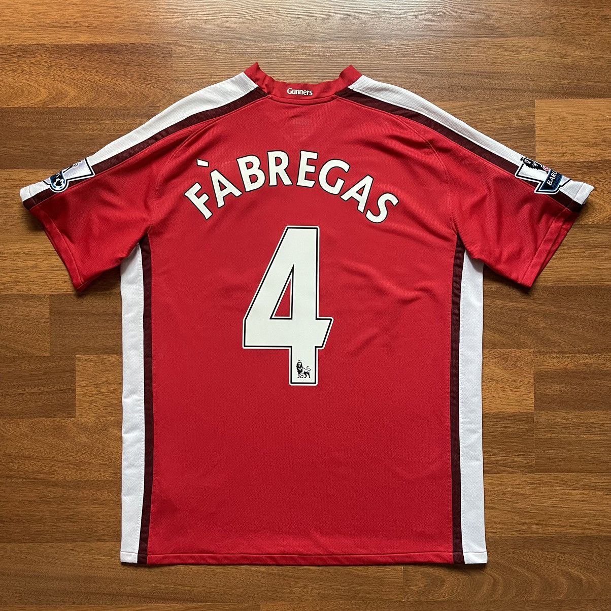 Nike ARSENAL NIKE 2008/2010 FOOTBALL HOME JERSEY #4 FABREGAS | Grailed
