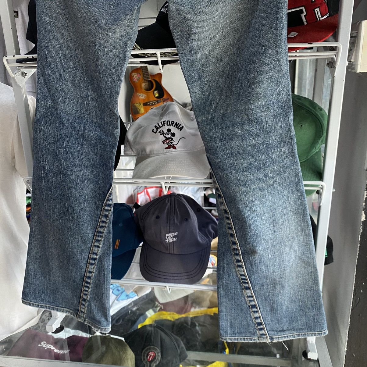 True Religion × Vintage True religion Flare joey denim pants Size US 26 / EU 42 - 4 Thumbnail