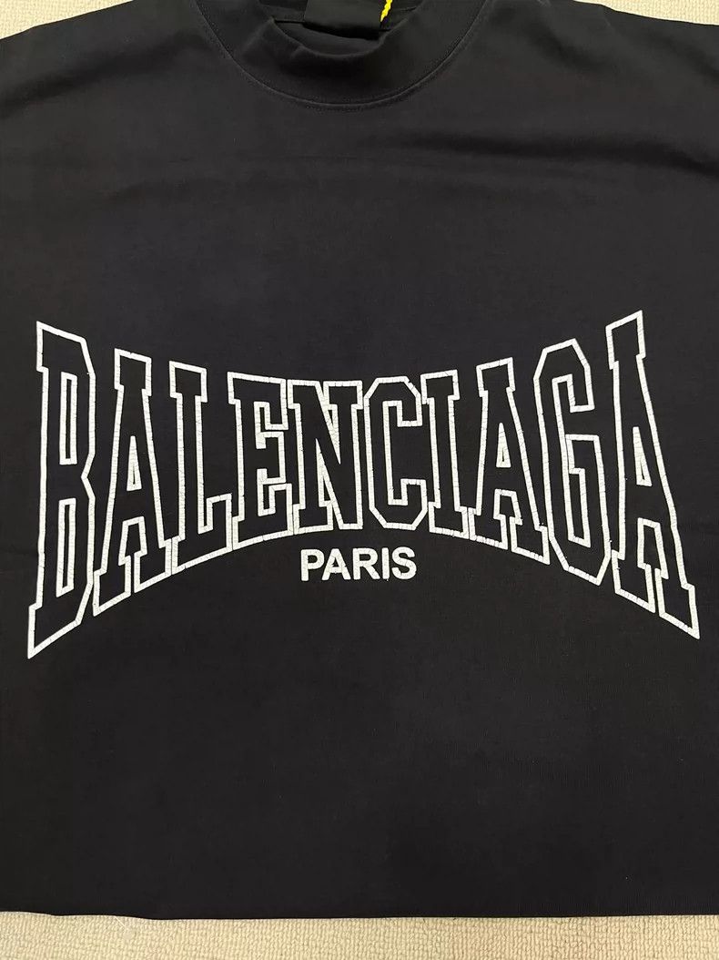Balenciaga Balenciaga Letter print pullover crewneck short sleeve T-sh Size US M / EU 48-50 / 2 - 3 Thumbnail