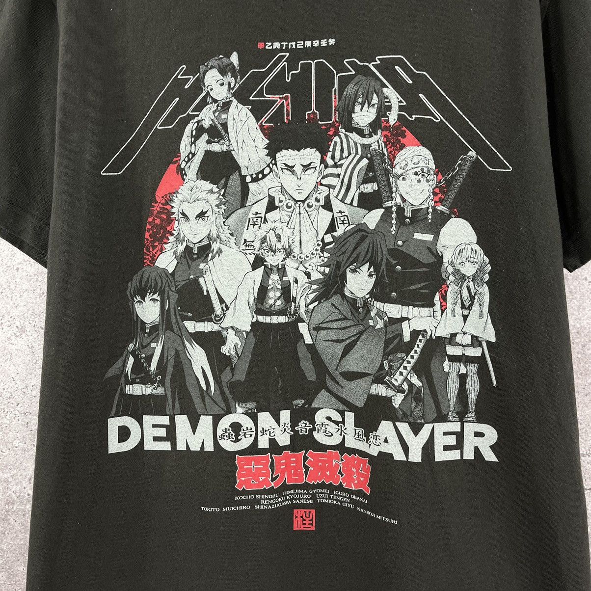 Anime Vintage Demon Slayer Anime T-Shirt Big Logo Rare Size L Size US L / EU 52-54 / 3 - 3 Thumbnail