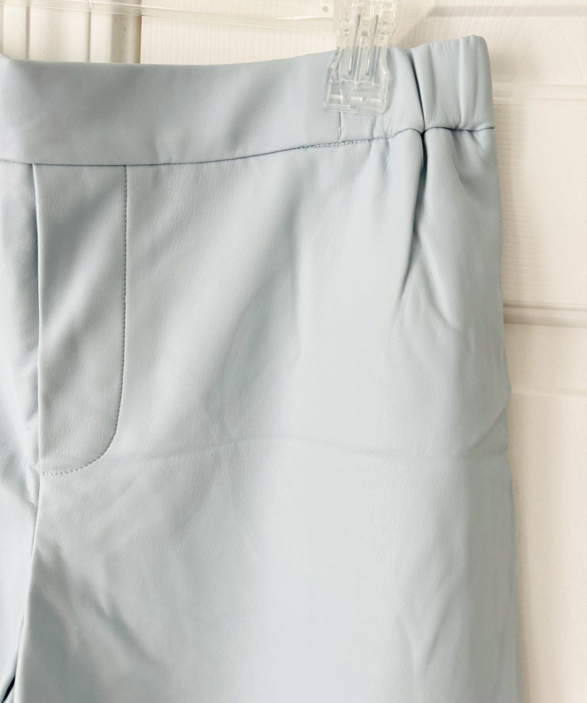 Anthropologie Anthropologie Maeve Faux Leather Cropped Pants, Size M/L Size 32" / US 10 / IT 46 - 8 Thumbnail