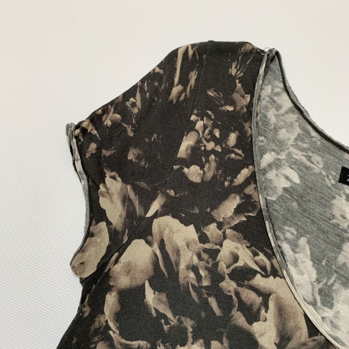 Allsaints × Designer Allsaints Dress Viscose Short Sleeve Floral Size S / US 4 / IT 40 - 4 Thumbnail