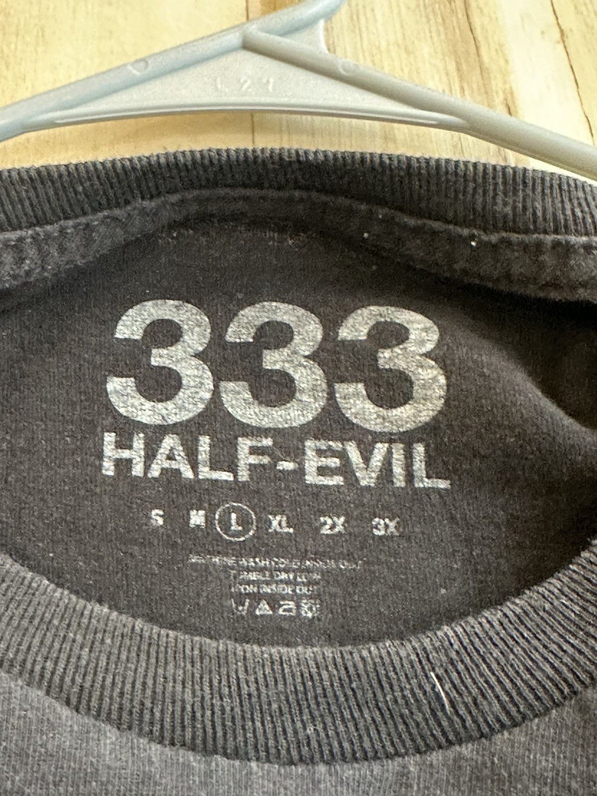 Half Evil Half Evil 333 T-Shirt Size Large Size US L / EU 52-54 / 3 - 5 Thumbnail