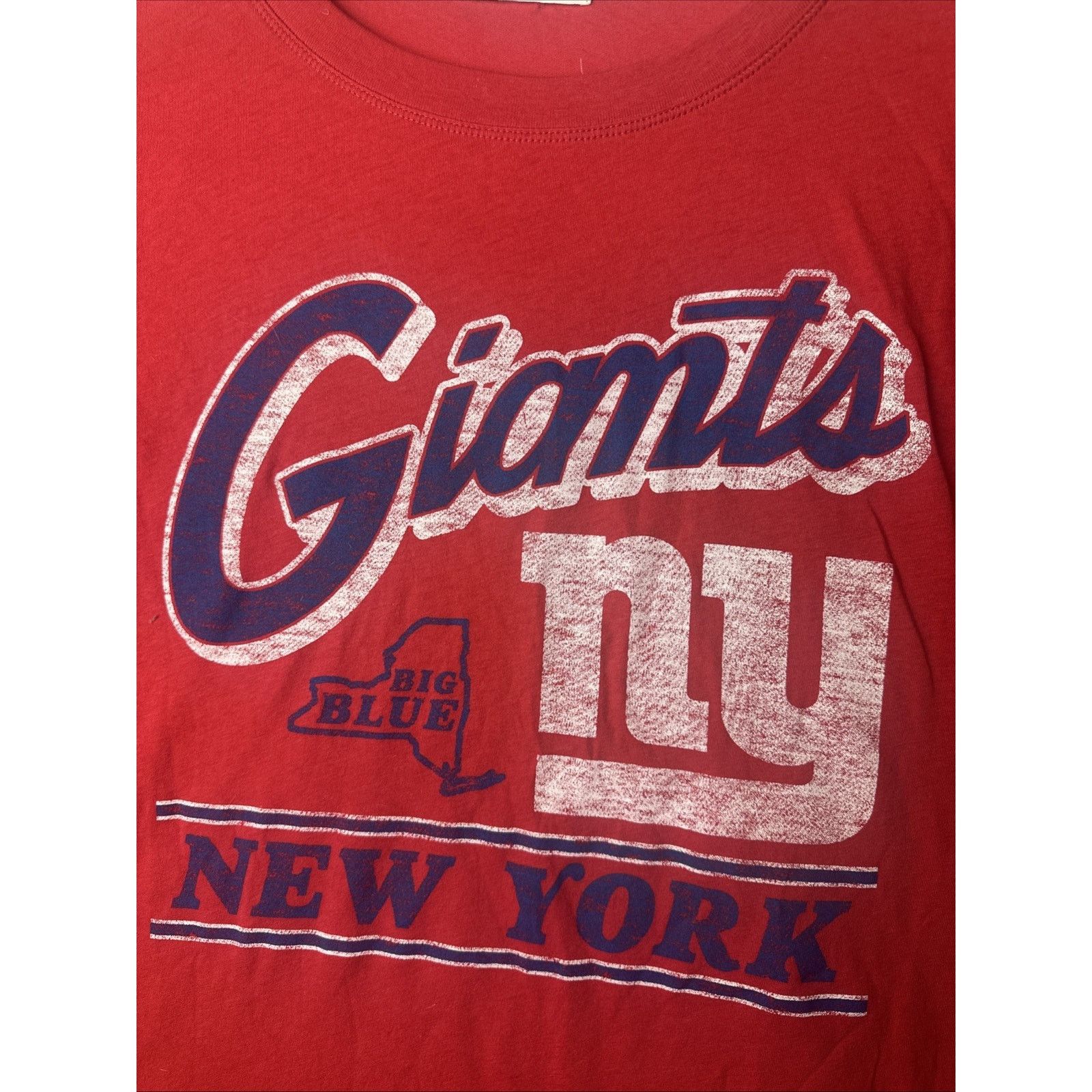 NFL NWT ‘47 NFL New York Giants Racer Blue Women’s T-Shirt Sz L Size US L / EU 52-54 / 3 - 2 Thumbnail