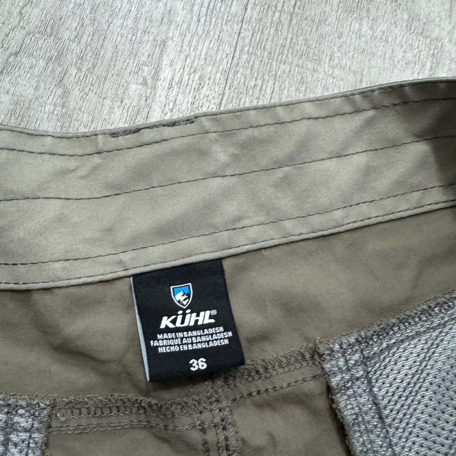 Kuhl Kuhl Renegade Shorts Men's 36 Brown 9" Inseam Flat Front Size US 36 / EU 52 - 5 Thumbnail