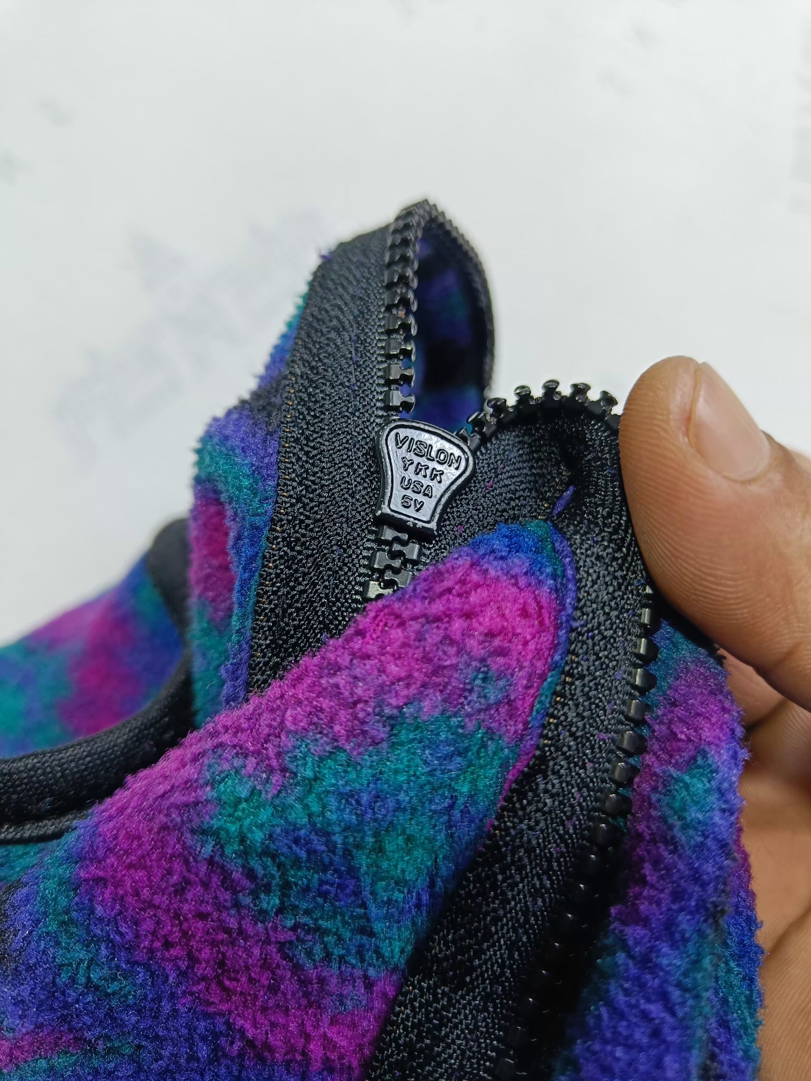 Rei Vtg 90s Rei Polartec Geometric Aztec Print Size US XXS / EU 40 - 8 Thumbnail