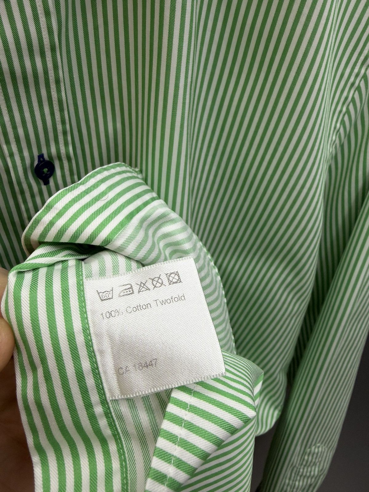 Other Stenstroms Slimline Striped Shirt Men’s Size 41/16 Size US L / EU 52-54 / 3 - 11 Thumbnail