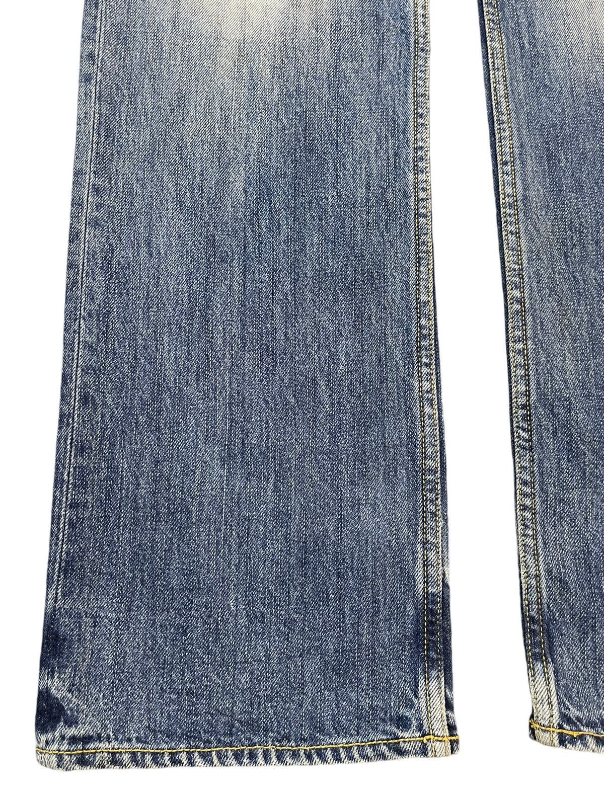 14th Addiction Vintage Japanese Genoese Faded Wash Style Loose Jeans Size US 32 / EU 48 - 7 Thumbnail