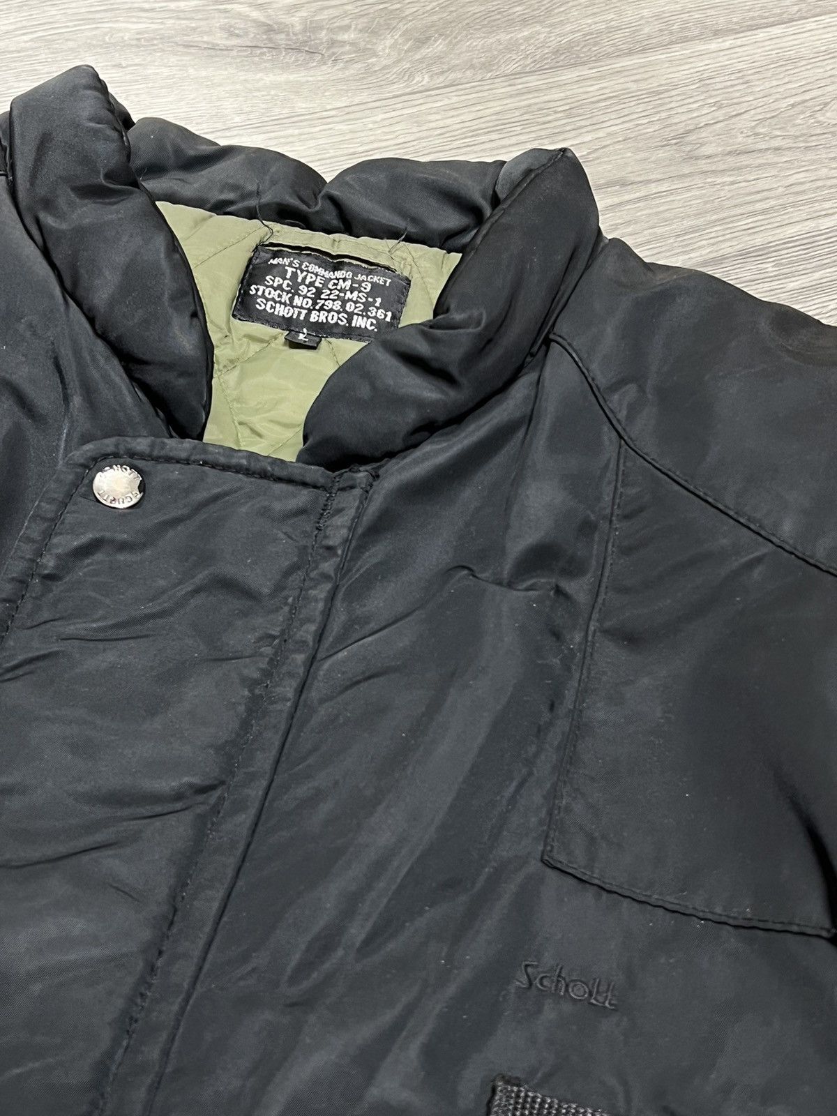 Schott Schott vintage fly bomber vest jacket Size US L / EU 52-54 / 3 - 4 Thumbnail