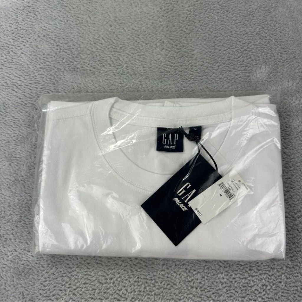 Palace Palace x Gap NWT Men's Sz Medium White T-Shirt 100% Cotton Size US M / EU 48-50 / 2 - 4 Thumbnail