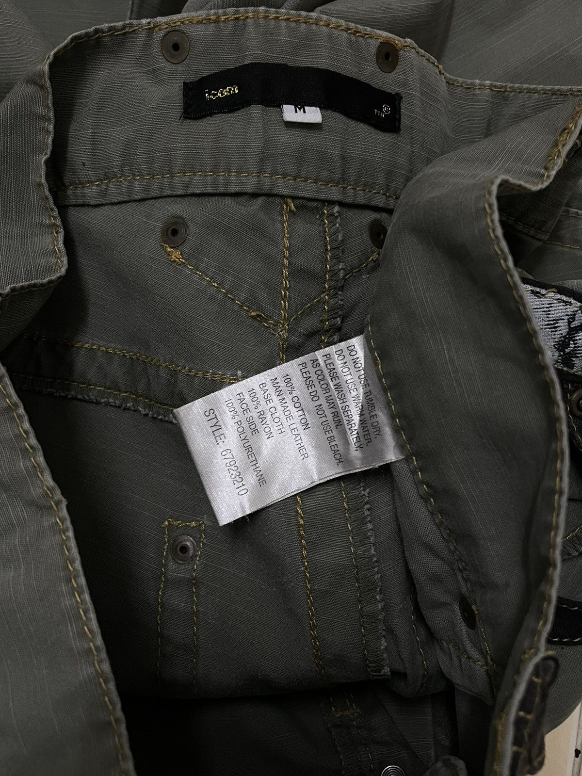 Japanese Brand ICON 1990S JAPAN DESIGNERI BUSHPANT SNAKE SIDETAPE LGB PANT Size US 30 / EU 46 - 14 Thumbnail