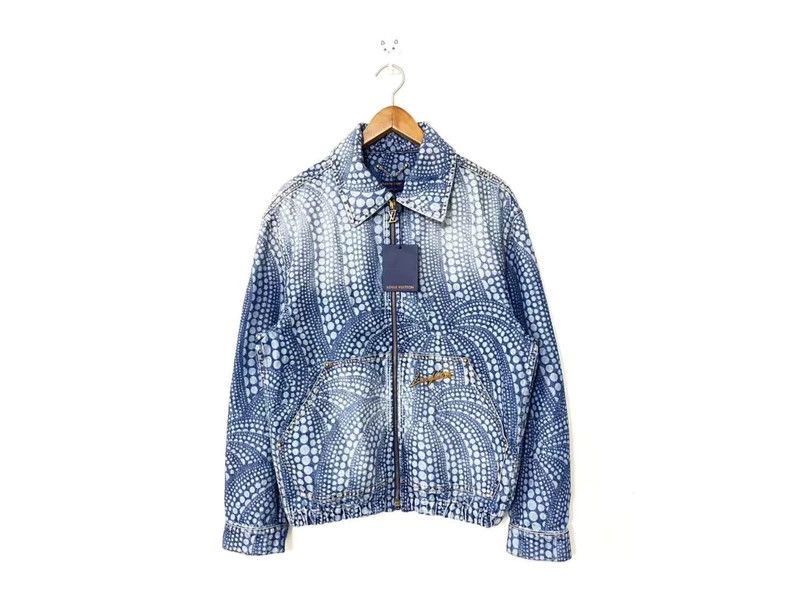 Louis Vuitton Louis Vuitton x Yayoi Kusama Denim Jacket Size US M / EU 48-50 / 2 - 1 Thumbnail