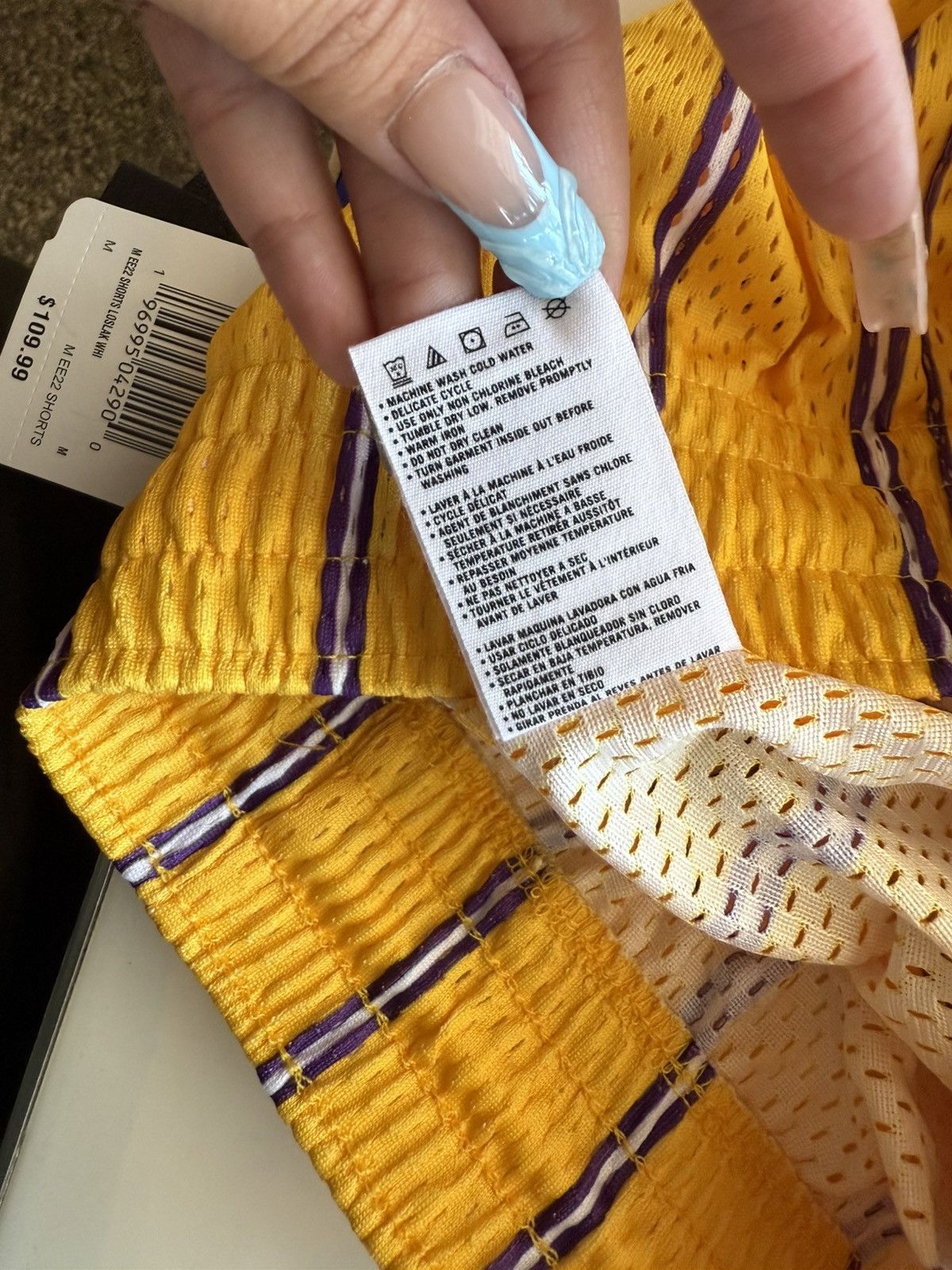 Eric Emanuel × New Era Eric Emmanuel/Los Angeles Lakers Size US 34 / EU 50 - 11 Thumbnail