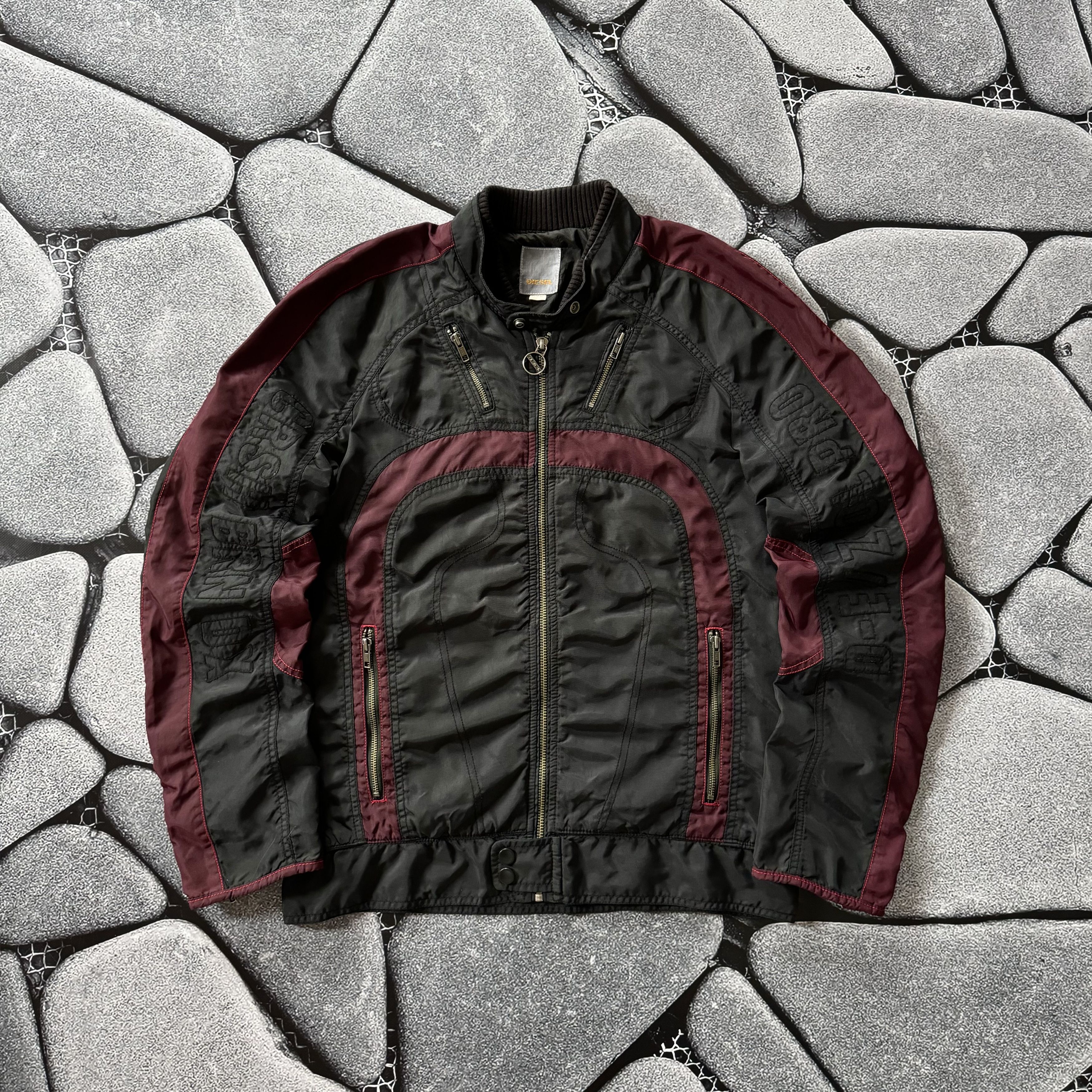 Diesel × Vintage DIESEL VINTAGE RACING BOMBER JACKET JUNYA WATANABE STYLE Size US XL / EU 56 / 4 - 1 Thumbnail