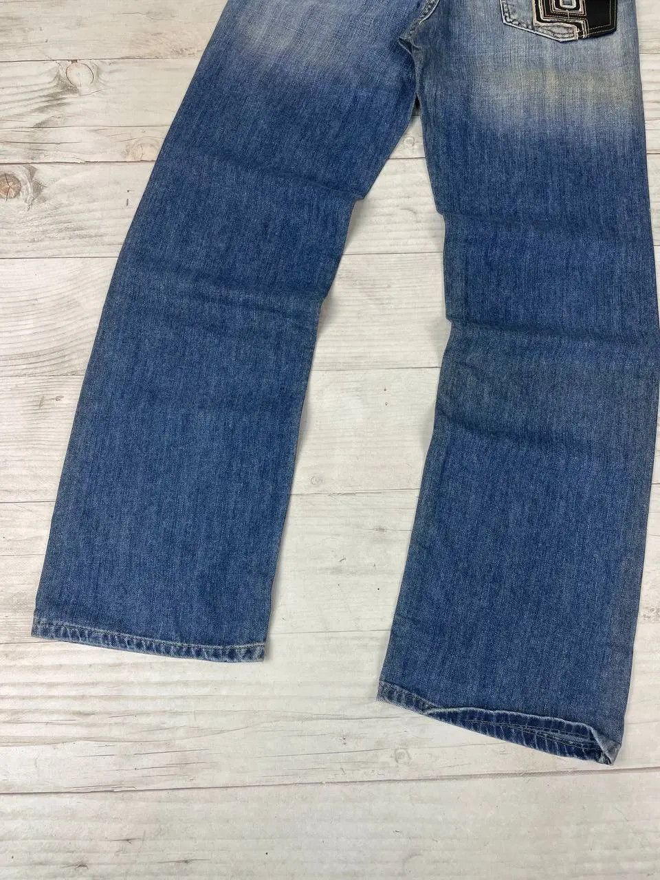 Versace NEW Vintage Versace Classic V2 Big Logo Baggy Jeans 90s Size US 32 / EU 48 - 12 Thumbnail