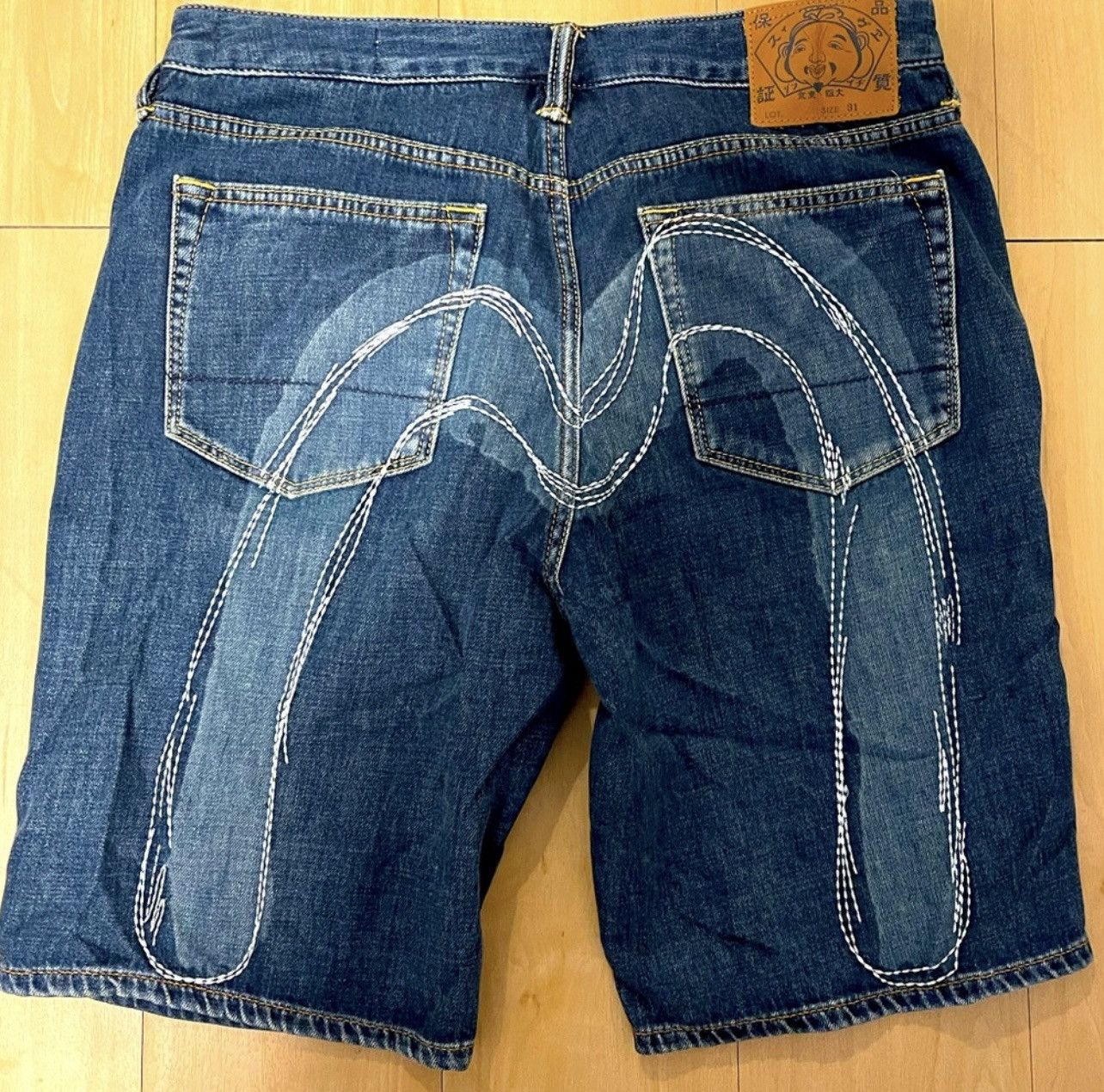 Evisu Evisu Logo Shorts size 31 Size US 31 - 1 Thumbnail