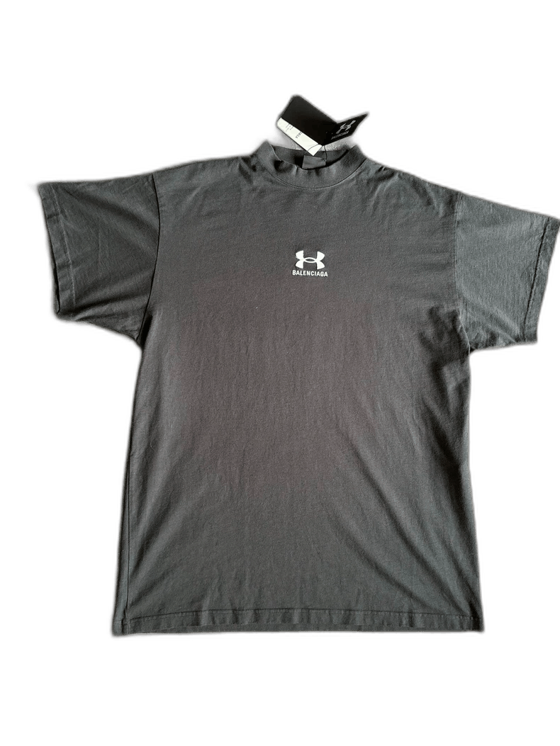 Balenciaga Balenciaga Under Armour Black Short Sleeve Tee-yf Size US M / EU 48-50 / 2 - 1 Thumbnail