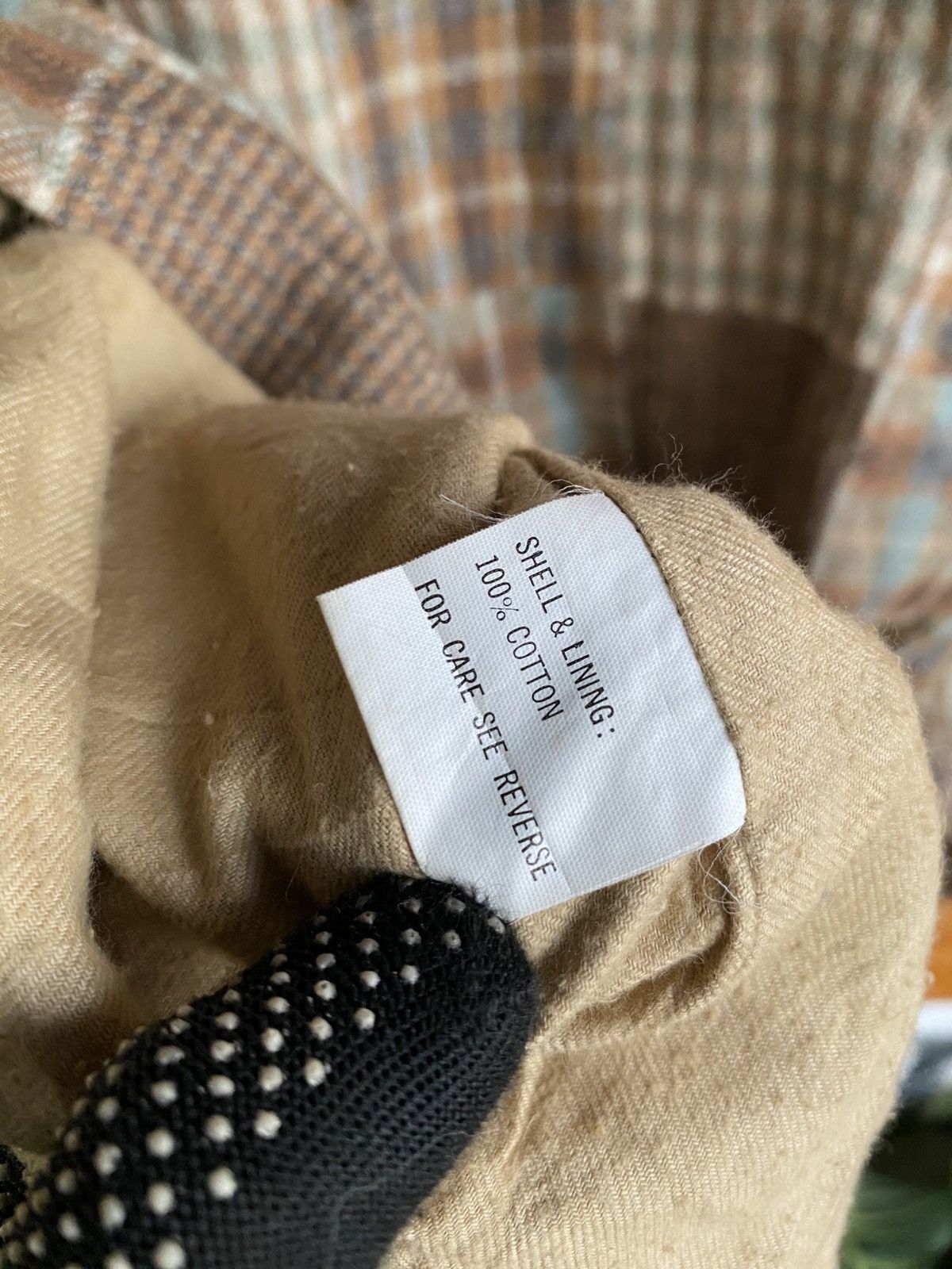 Valentino Vintage Valentino Jeans Patchwork Multi Check Overshirt Size US M / EU 48-50 / 2 - 18 Thumbnail