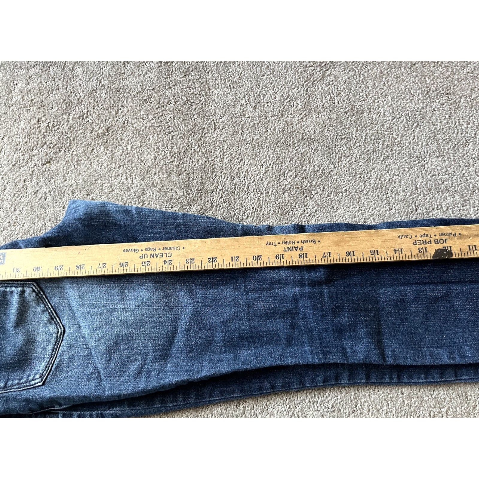Denime Kardashian Jeans Womens Size 4 Blue Denim Mid Rise Straight Curvy Premium Size 27" / US 4 / IT 40 - 7 Thumbnail
