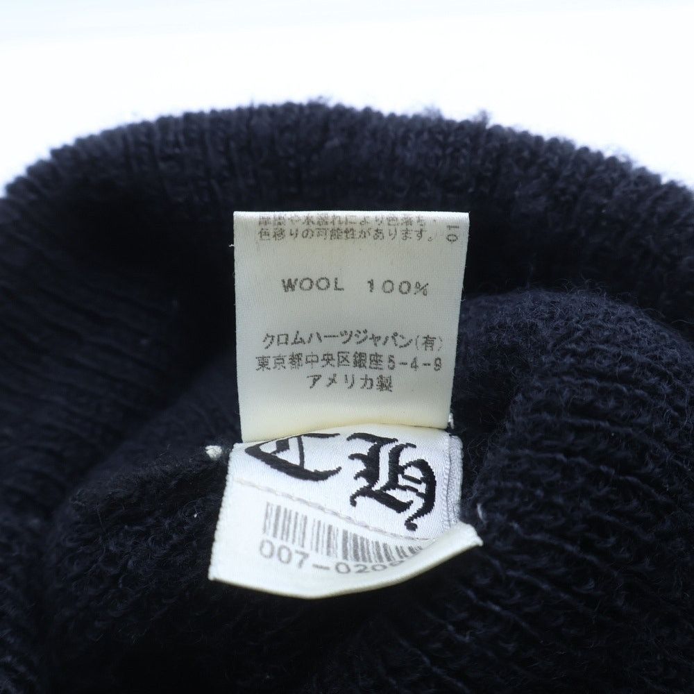 Chrome Hearts Chrome Hearts Wool Watch Cap Black Beanie Hat Size ONE SIZE - 8 Thumbnail