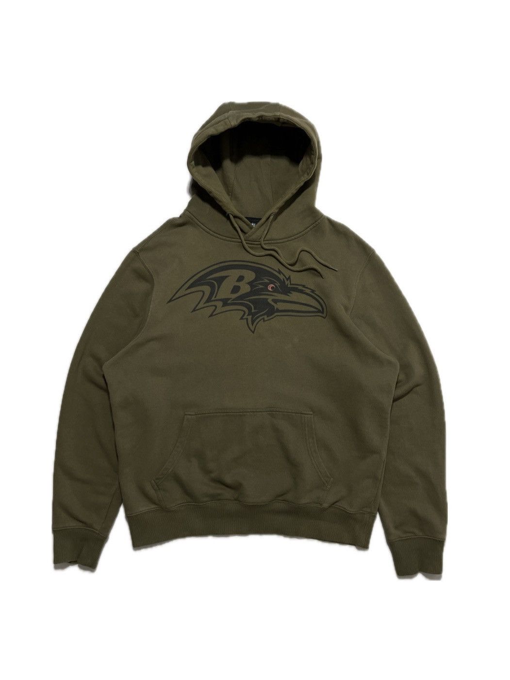 NFL Vintage NFL Baltimore Ravens Hoodie Big Logo Boxy Size US XL / EU 56 / 4 - 1 Thumbnail