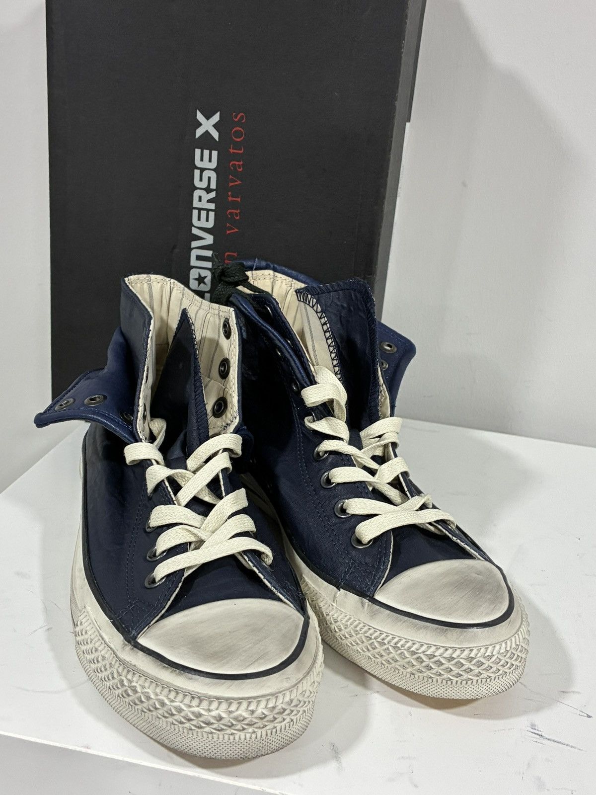 Converse Punk sneaker blue leather EU 40.5 USA 7.5 Size US 9.5 / IT 39.5 - 6 Thumbnail
