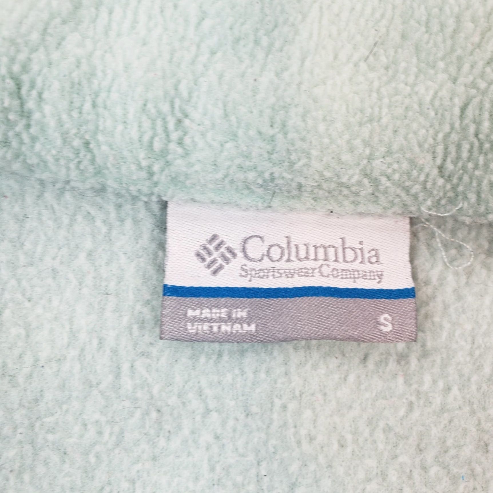 Vintage Columbia Fleece Jacket Womens Small Blue Mid-Length Full Zip Size S / US 4 / IT 40 - 7 Thumbnail