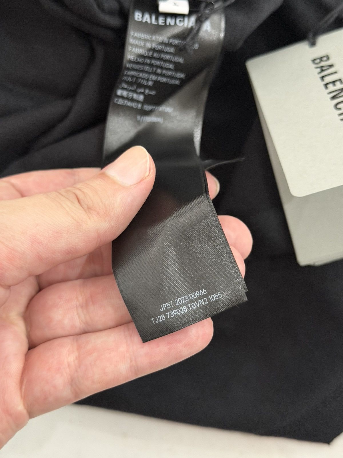 Balenciaga Balenciaga Graffiti Tshirt Black Sz.1 Oversized Size US S / EU 44-46 / 1 - 8 Thumbnail