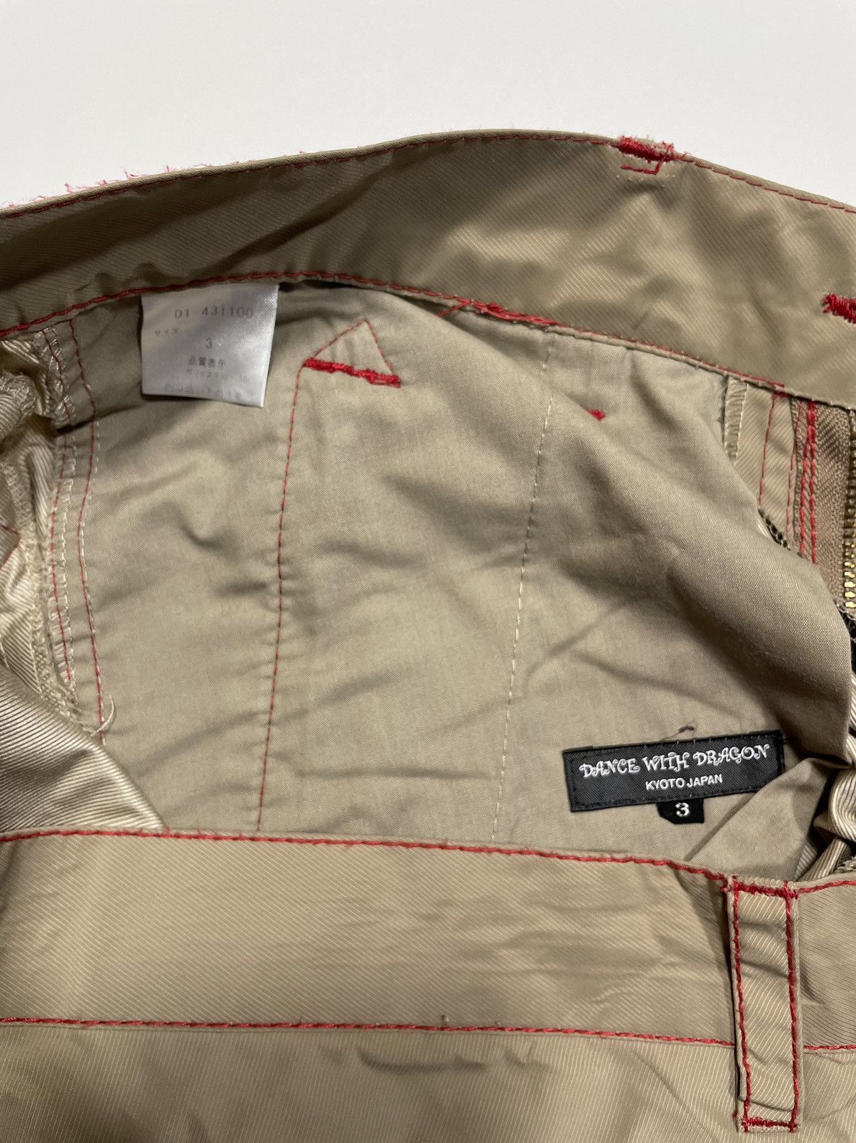 Vintage Dance With Dragon Kyoto japan Cargo multi pocket utility Size US 32 / EU 48 - 9 Thumbnail