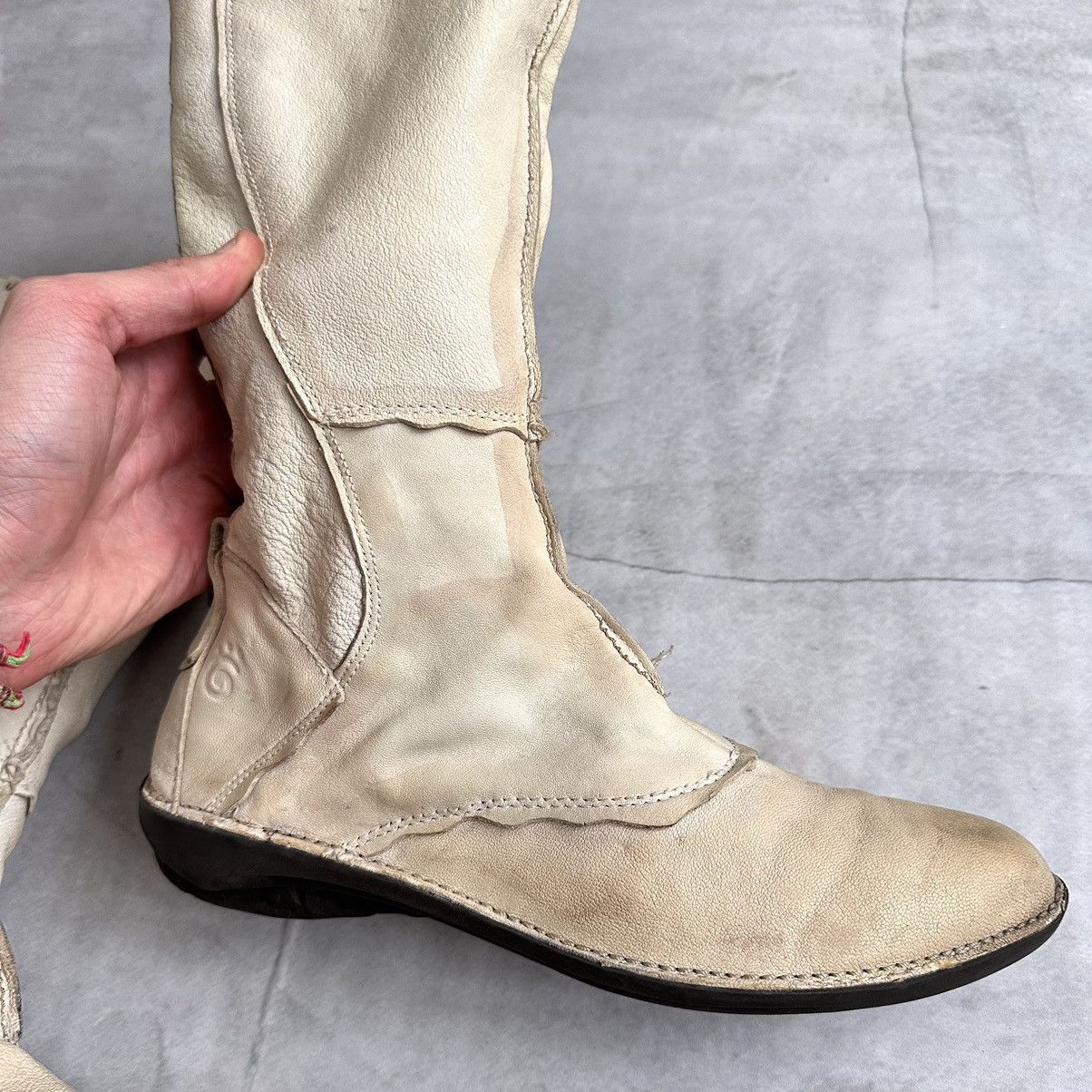 Dirk Bikkembergs Japan Patchwork Boxing Biker Boots Shoes As 98 Guidi Vibe Size US 8 / IT 38 - 12 Thumbnail