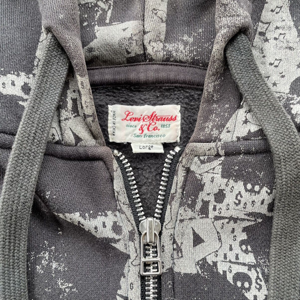 Levi's Vintage Levi's 501 Fullprint Star Hoodie Size US L / EU 52-54 / 3 - 4 Thumbnail