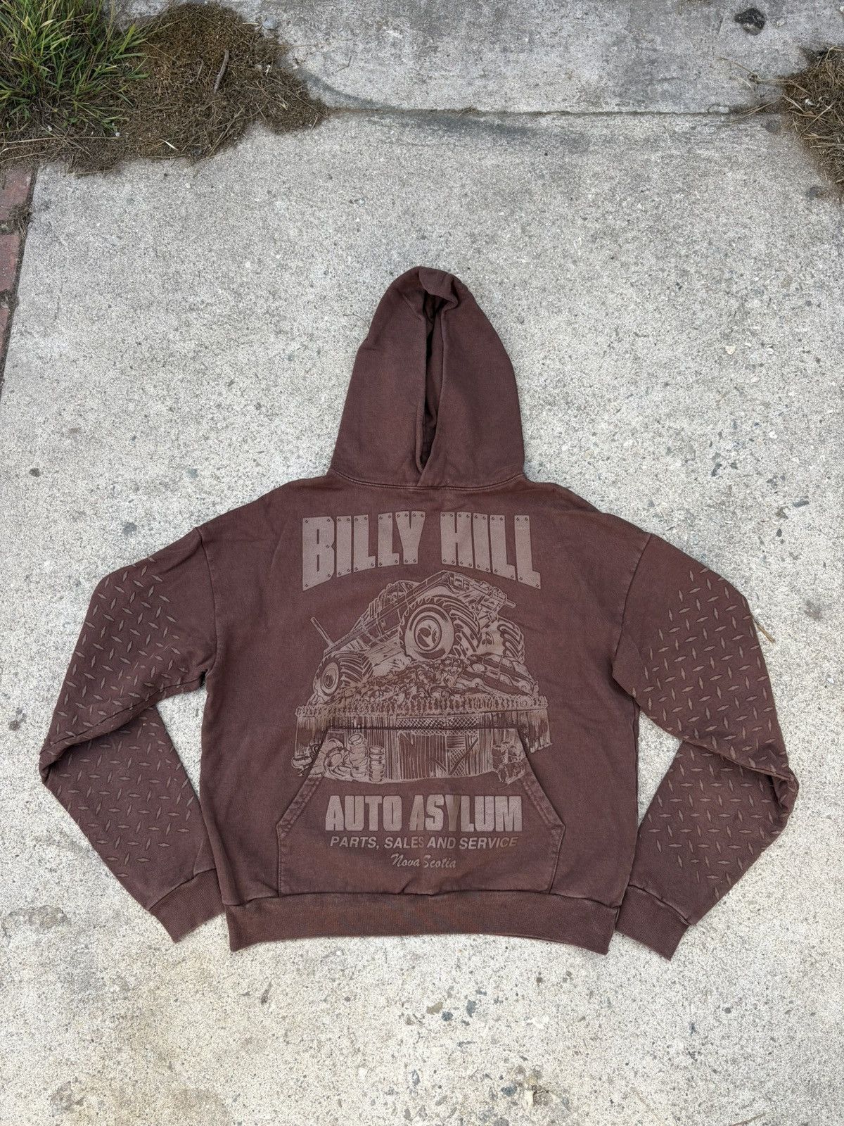 Billy Hill Billy Hill - Auto Asylum Hoody Size US M / EU 48-50 / 2 - 1 Thumbnail