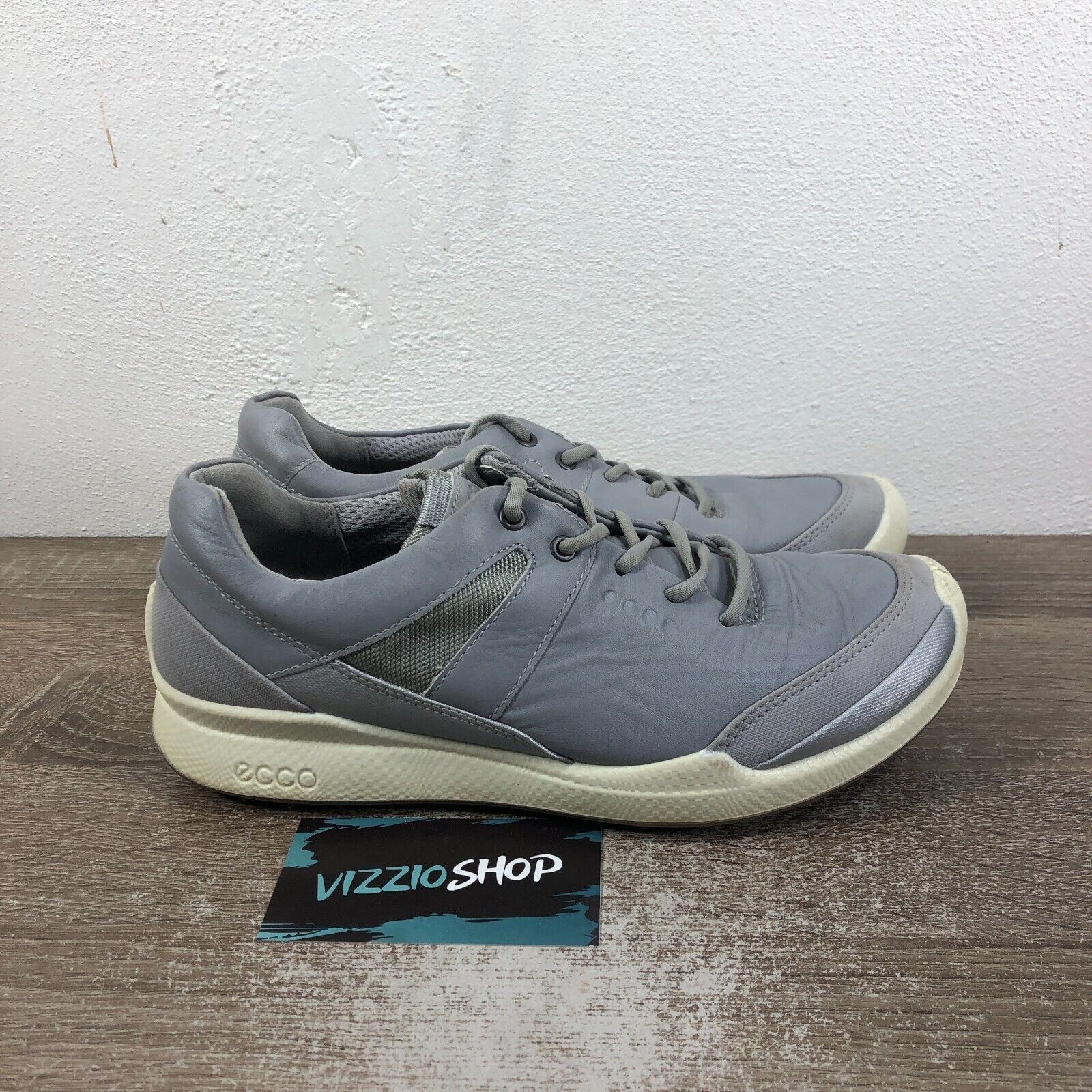 image of Ecco Biom Hybrid Grey Golf Shoes Women's 6/6.5 Eur 37