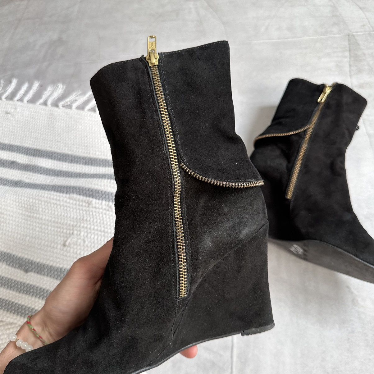 Isabel Marant Zipper Isabel Marant Vibe Bekett Wedge Giuseppe Sneakers Size US 11 / IT 41 - 8 Thumbnail