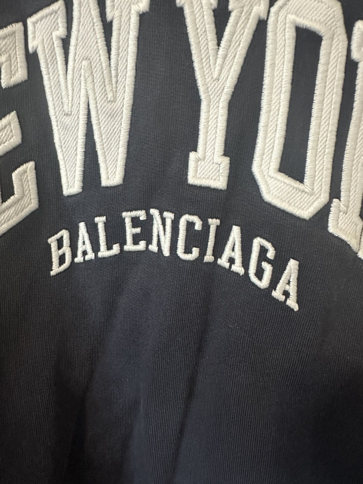 Balenciaga Balenciaga New York College Hoodie Size US M / EU 48-50 / 2 - 3 Thumbnail