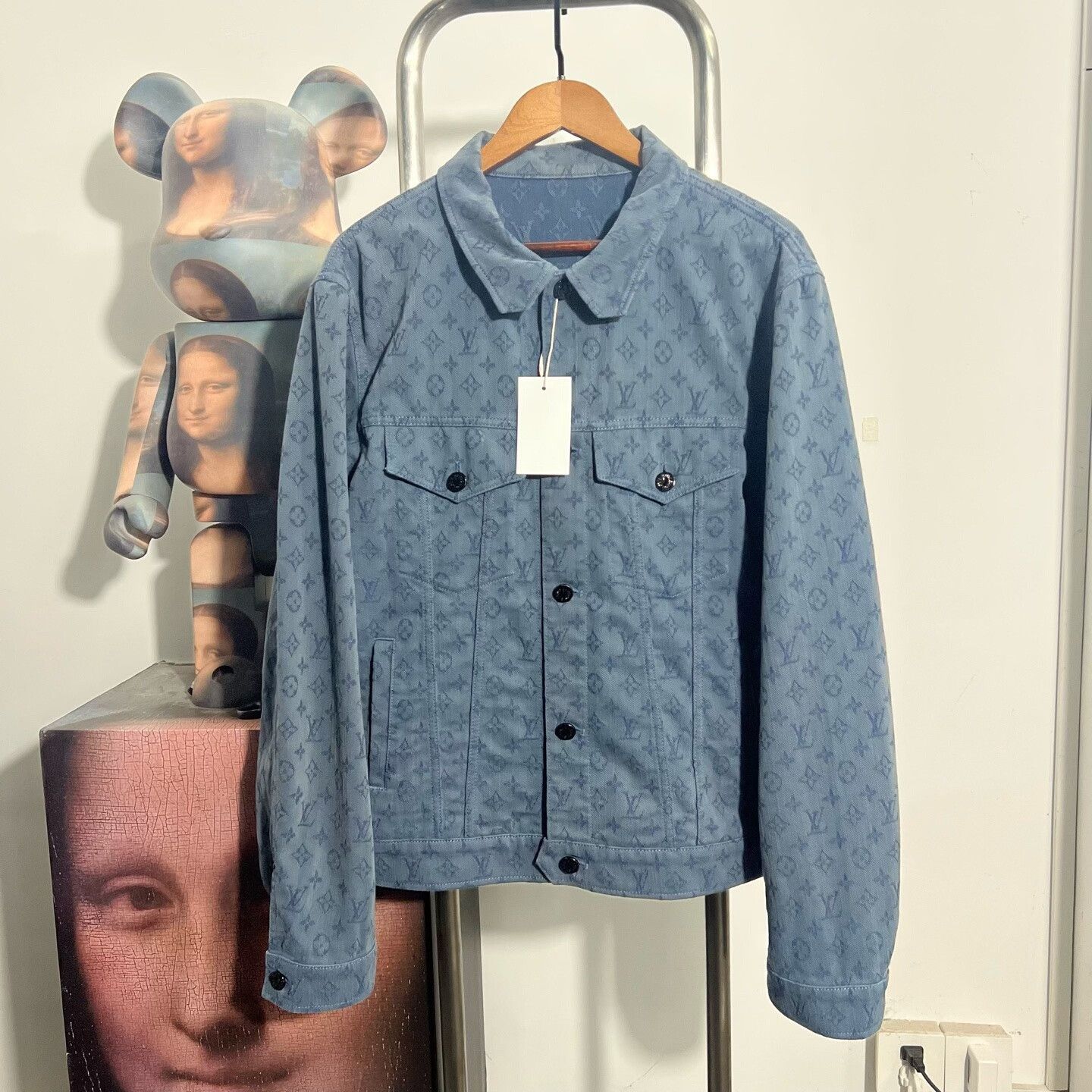 Louis Vuitton Louis Vuitton Denim Blue Light Jacket m Men Size US M / EU 48-50 / 2 - 1 Thumbnail