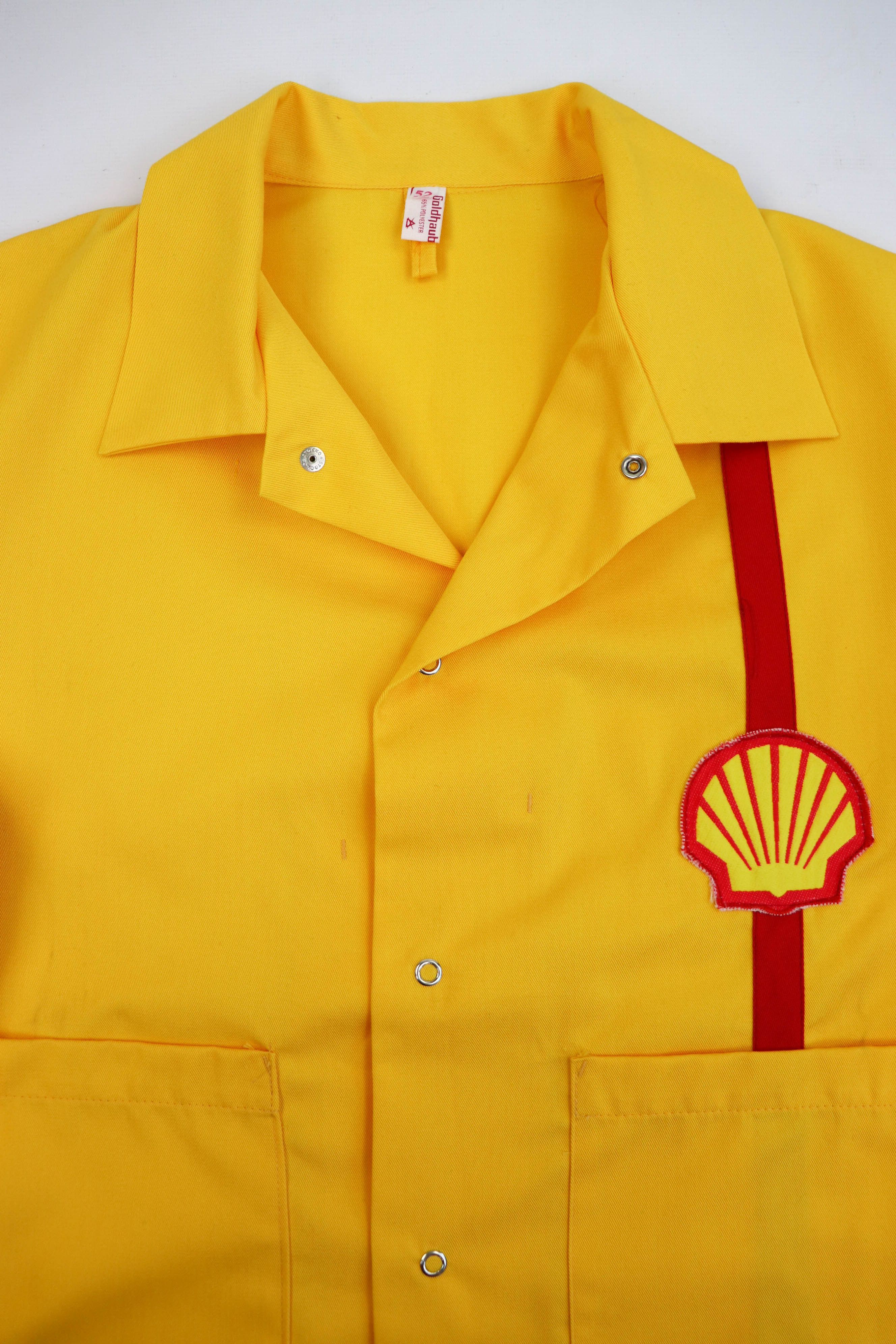 Vintage Shell Vintage 00s Goldhauben-Webe Work Chore Coat Jacket Size US L / EU 52-54 / 3 - 6 Thumbnail