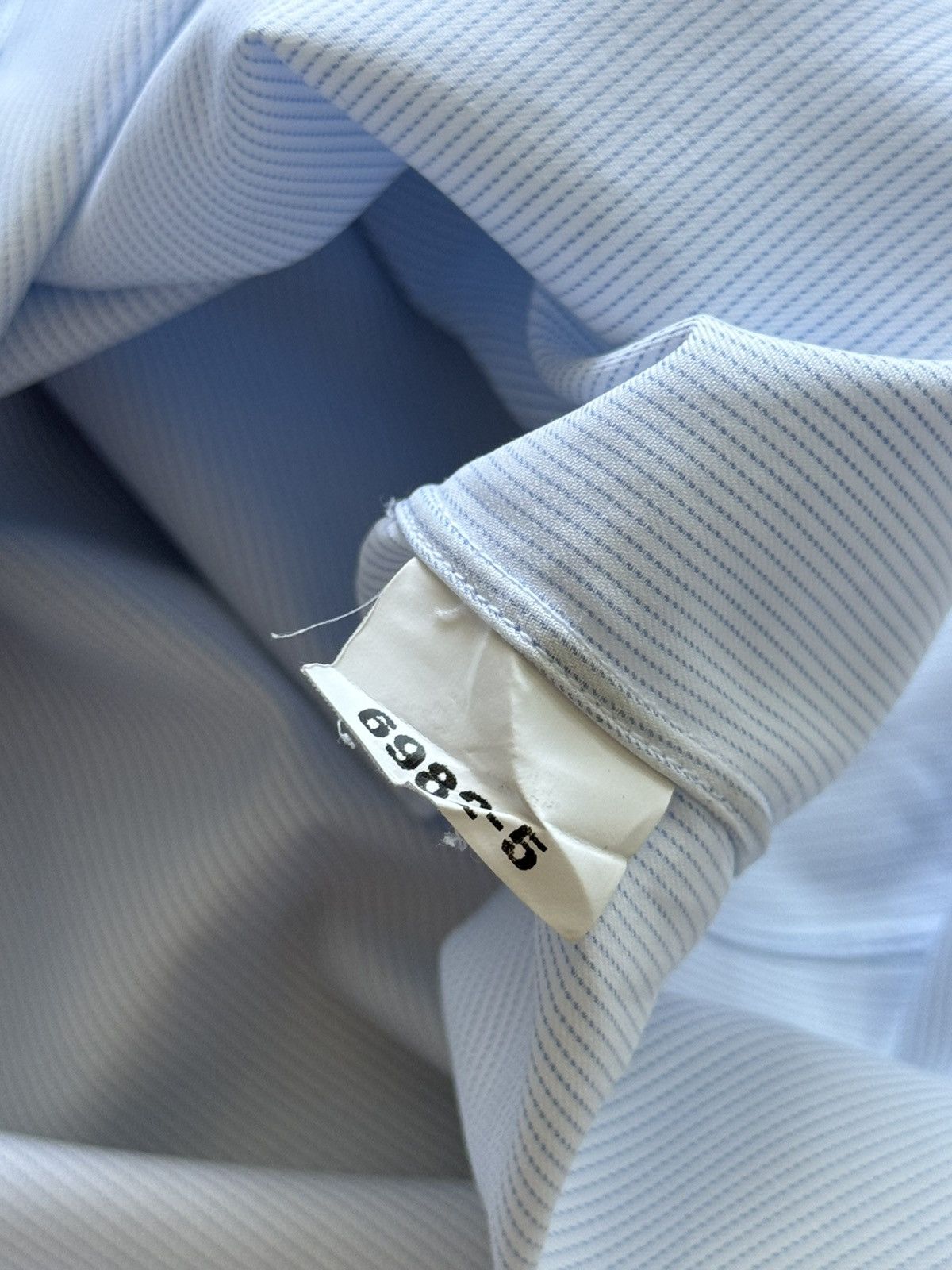 Finamore Finamore Napoli striped ls shirt Size US L / EU 52-54 / 3 - 9 Thumbnail