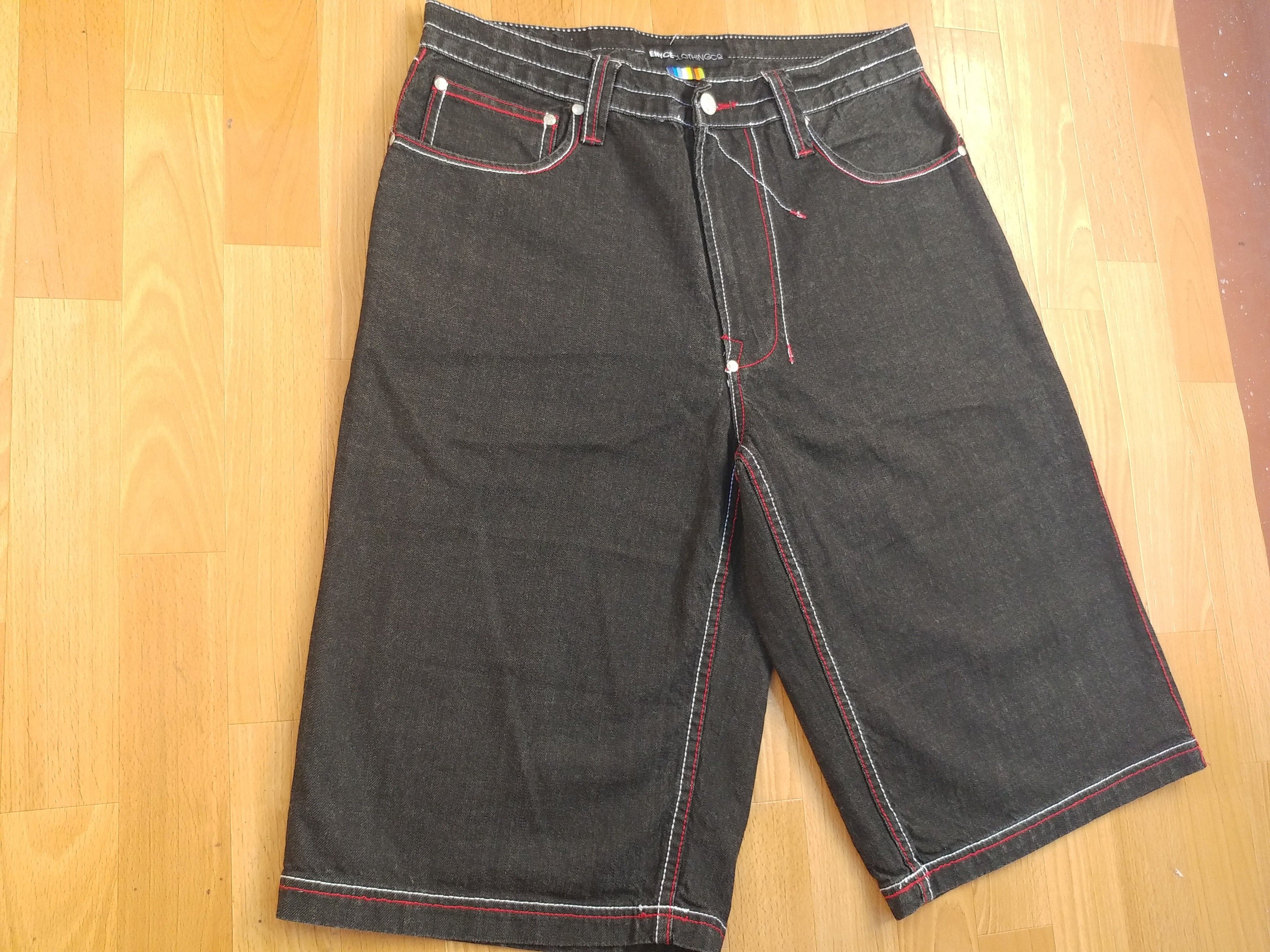 Enyce Enyce jeans shorts, vintage baggy denim, 90s hip-hop 34 Size US 34 / EU 50 - 7 Thumbnail