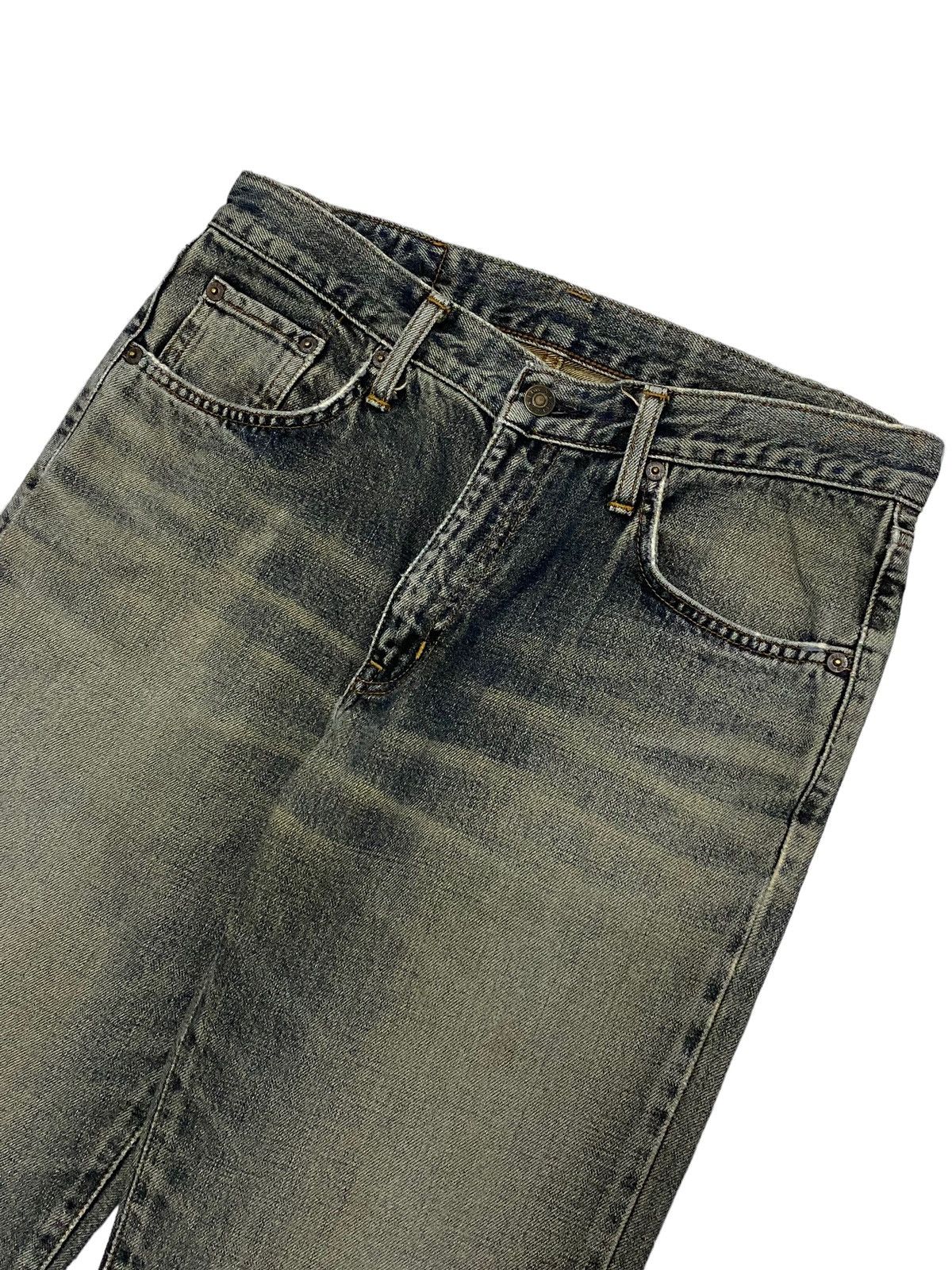If Six Was Nine Edwin Extra Extreme 403 Mud Washed Grey Distressed Size US 30 / EU 46 - 4 Thumbnail