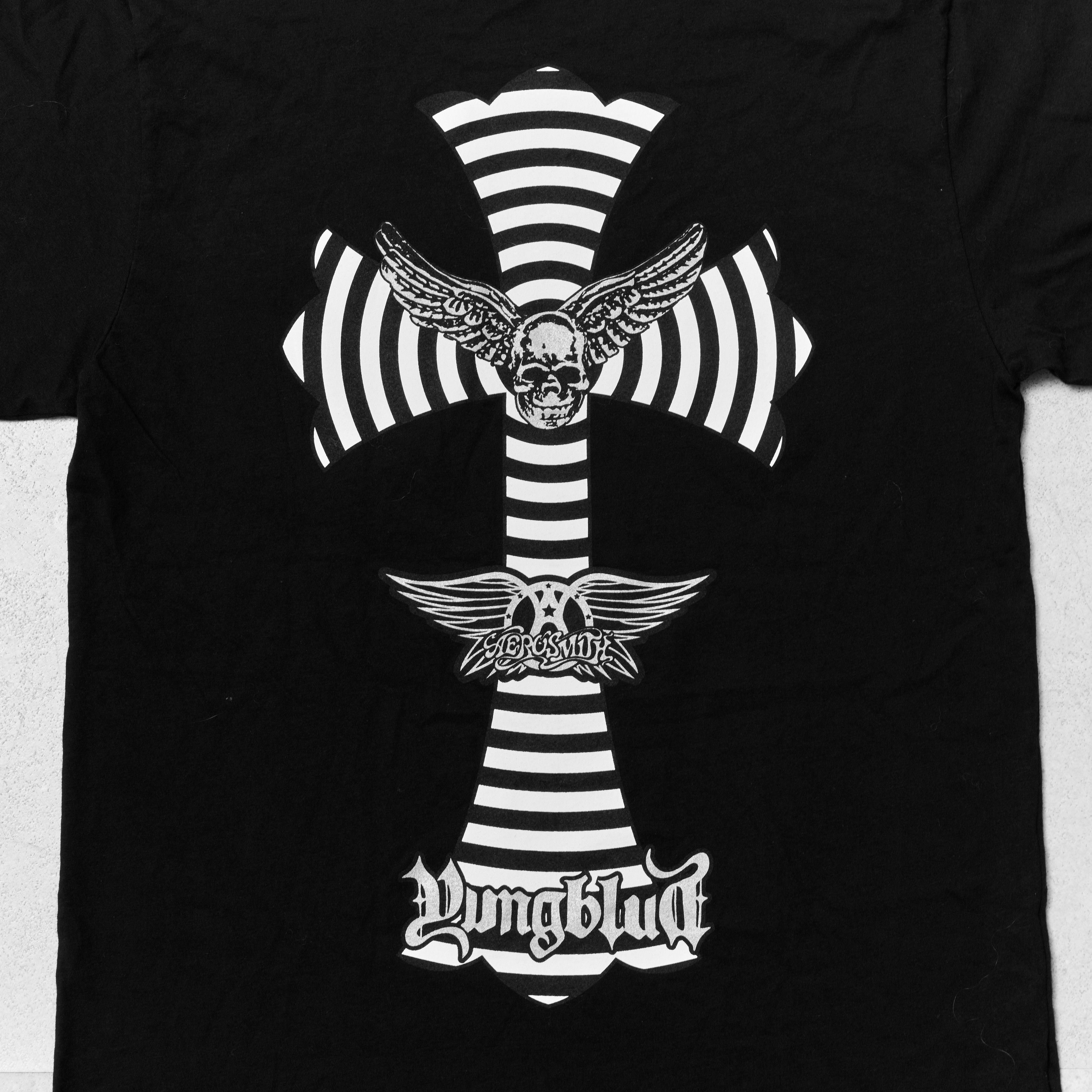 Chrome Hearts CHROME HEARTS Foti x Yungblud x Aerosmith Cotton T-shirt Size US M / EU 48-50 / 2 - 3 Thumbnail