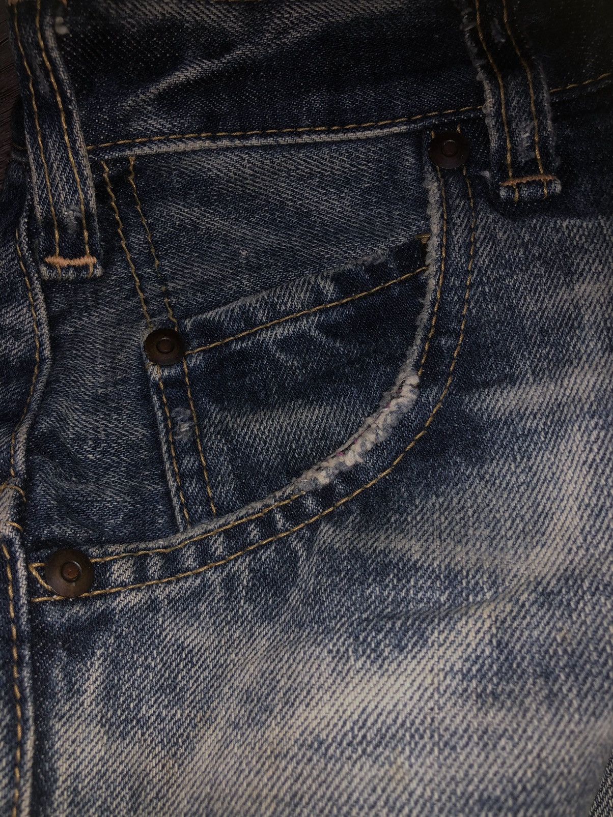 Japanese Brand VINTAGE RNA INC DENIM JEANS Size US 28 / EU 44 - 9 Thumbnail