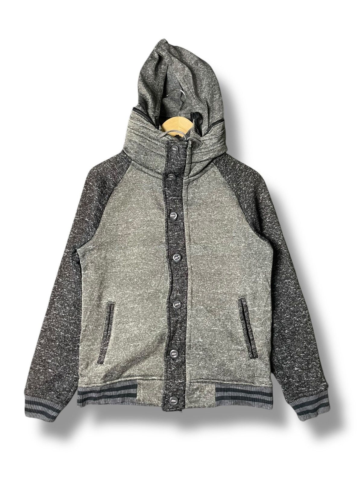 Beams Plus × Japanese Brand × Vintage Beams Heart Fleece Hooded Jacket (78) Size US S / EU 44-46 / 1 - 1 Thumbnail