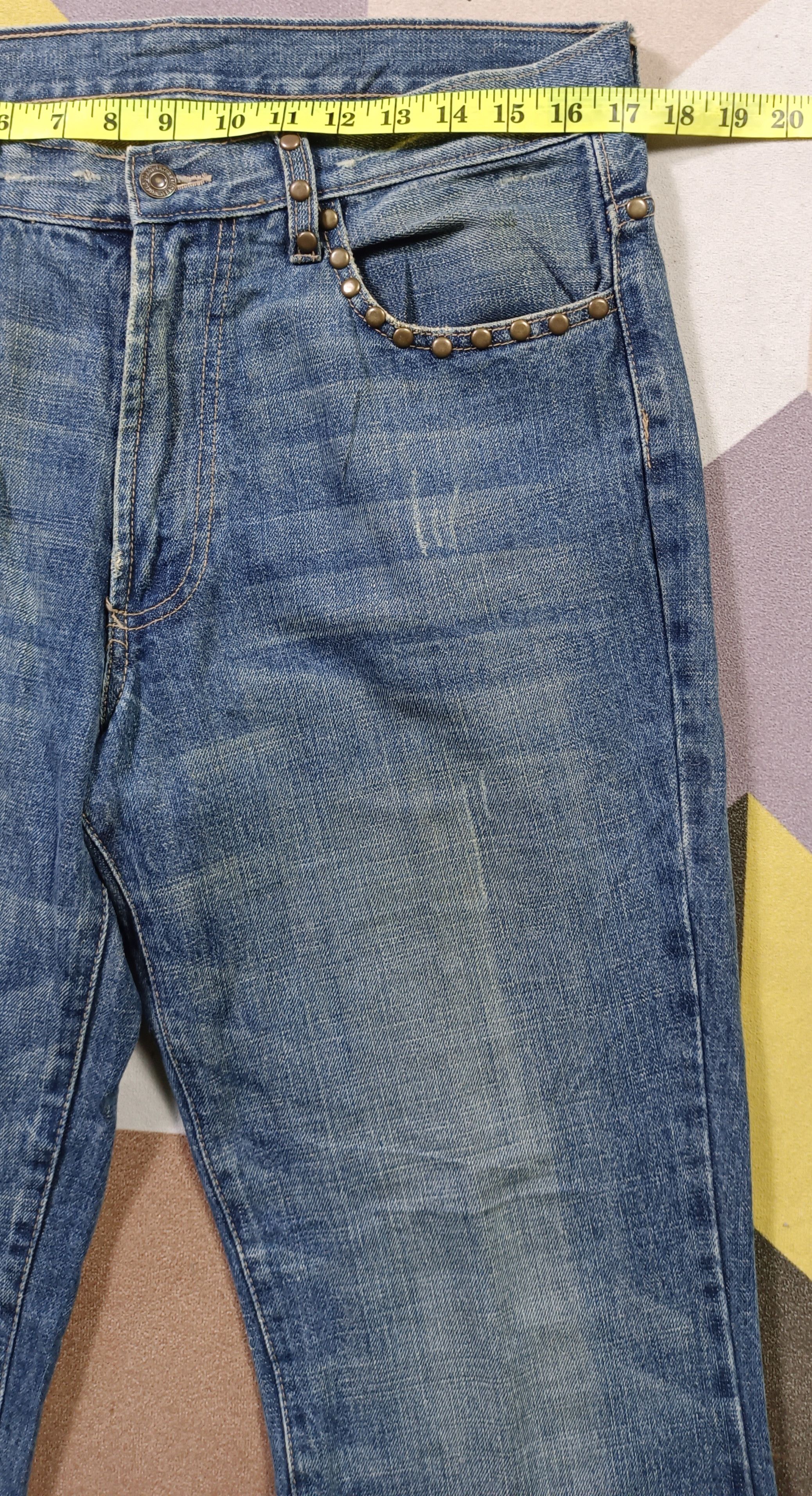 JNCO × Japanese Brand × Le Grande Bleu (L.G.B.) Vintage💥 Quadro Sarhan embroidered dragon Size US 34 / EU 50 - 25 Thumbnail