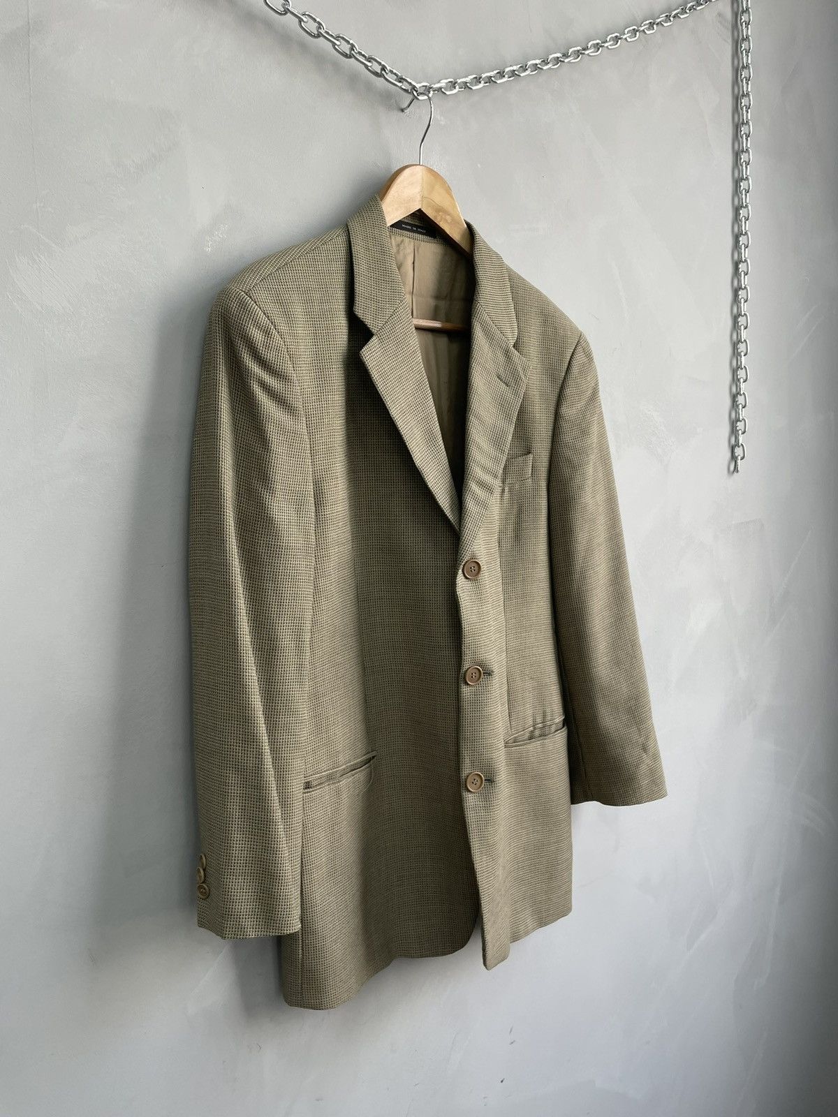 Emporio Armani Rare 90s Emporio Armani retro jacket blazer y2k Size US M / EU 48-50 / 2 - 12 Thumbnail