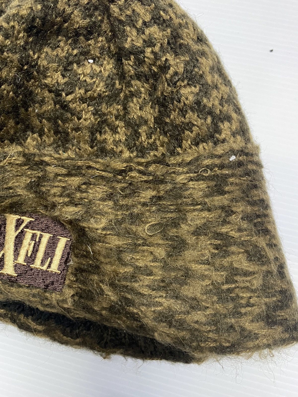 Japanese Brand Maxfli Embroidery Knitted Beanie Hat Size ONE SIZE - 3 Thumbnail