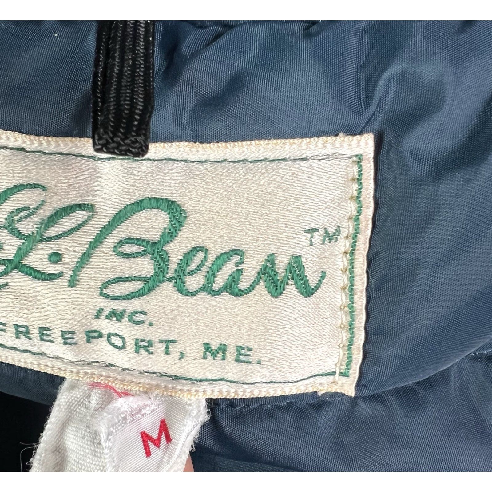 Vintage VINTAGE L.L.Bean Puffer Jacket Coat Mens M Brown Down 2-Tone Cursive Logo 1970s Outdoor Insulated Size US M / EU 48-50 / 2 - 4 Thumbnail